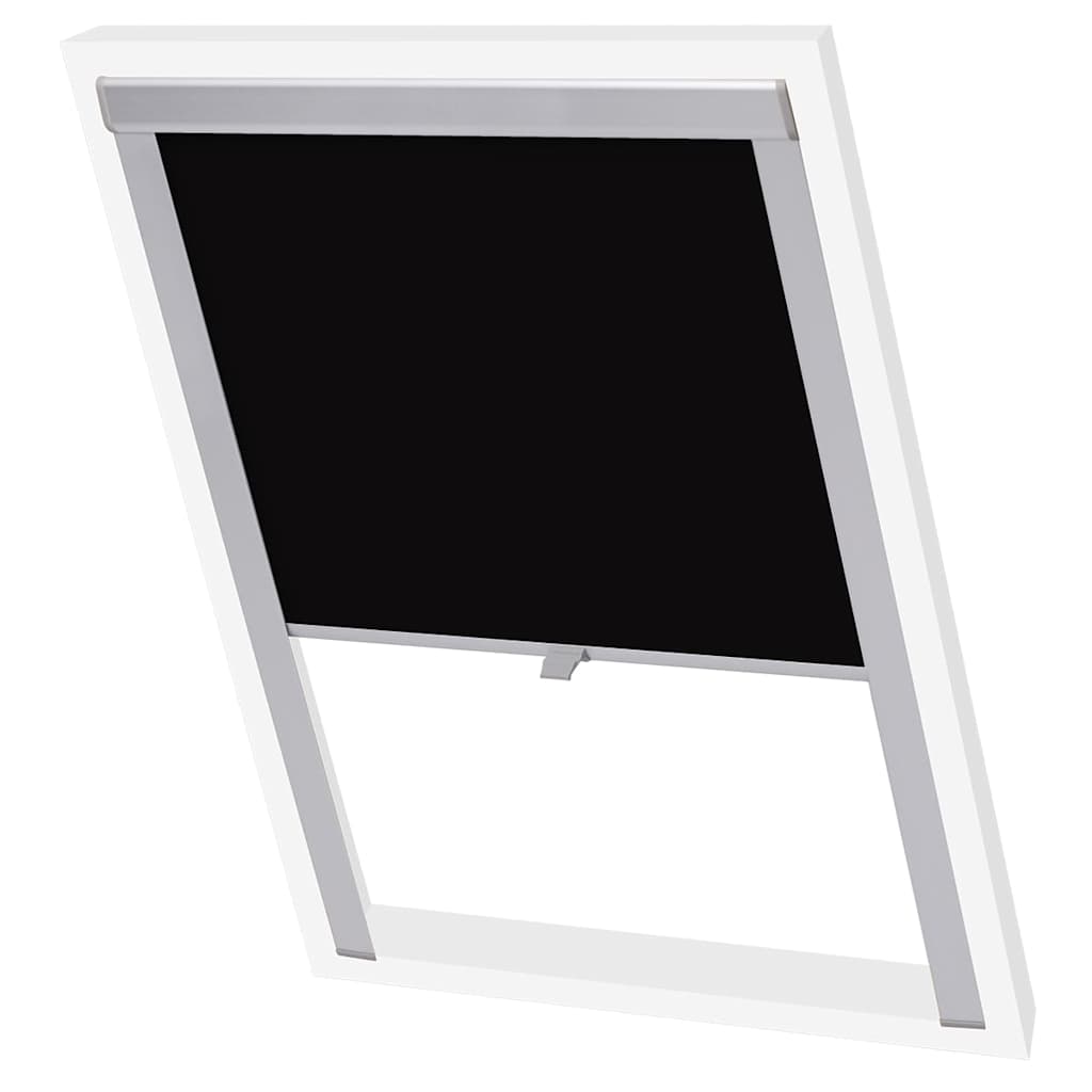 Vidaxl Roller Blind Black CK02