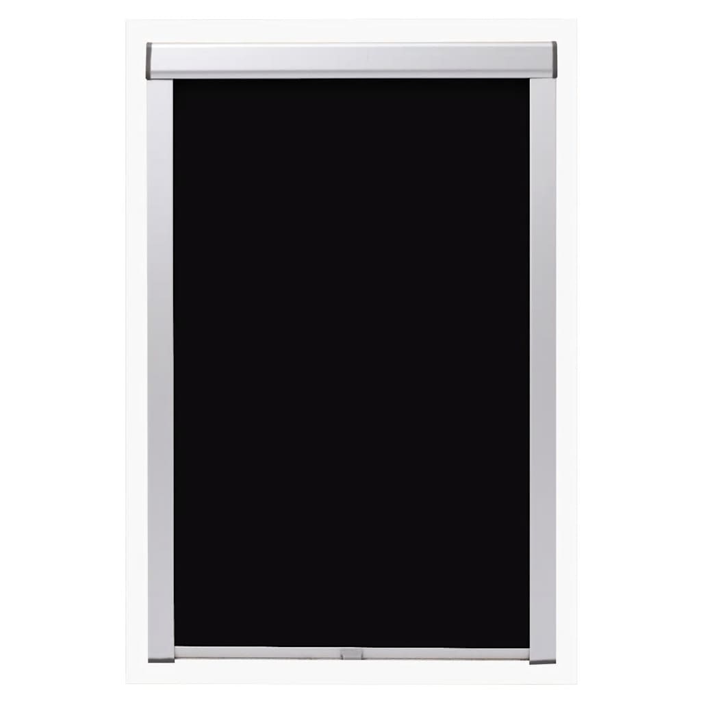 Vidaxl Roller Blind Black CK02