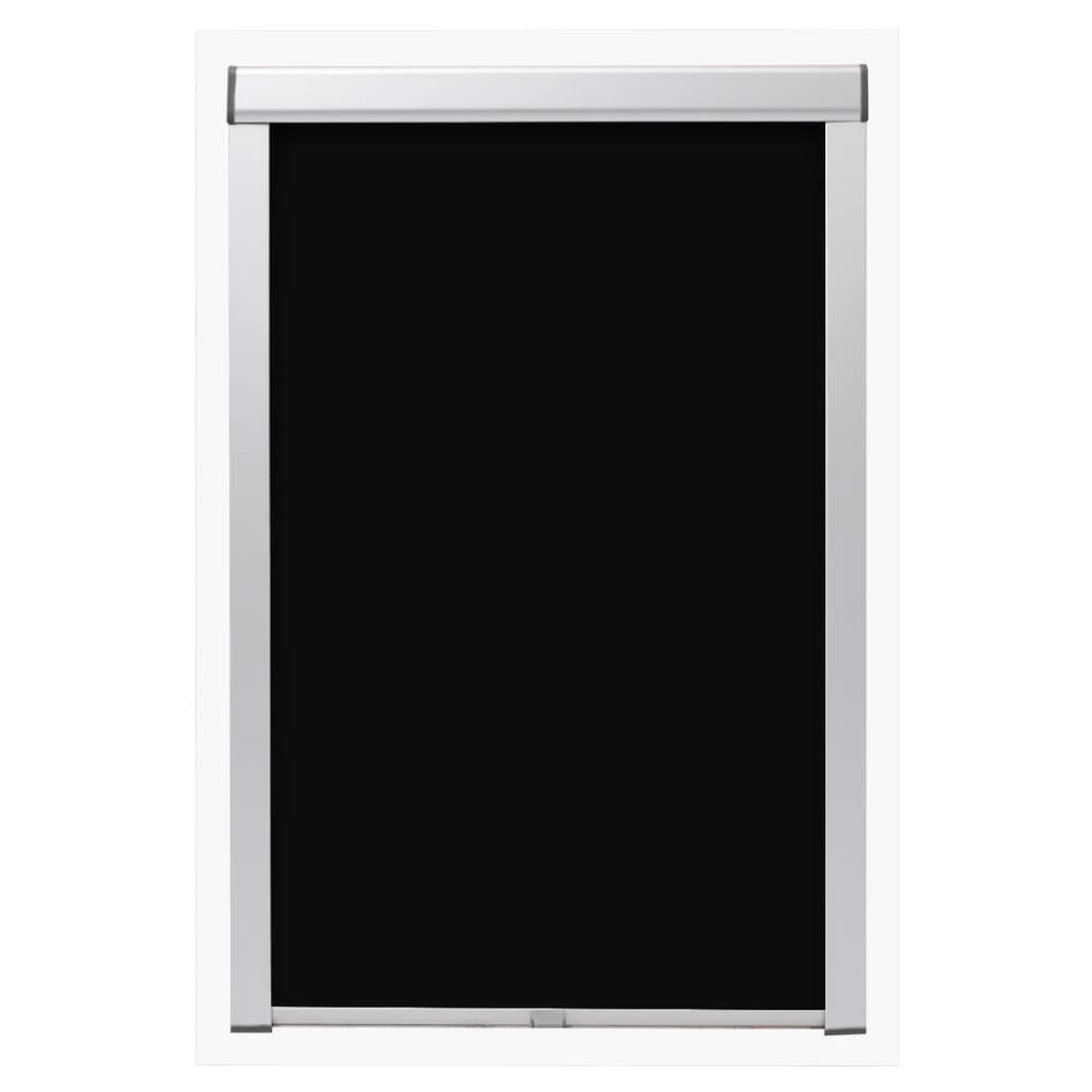 Vidaxl Roller Blind Damning Black SK08