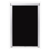 Vidaxl Roller Blind Blackout Black UK08