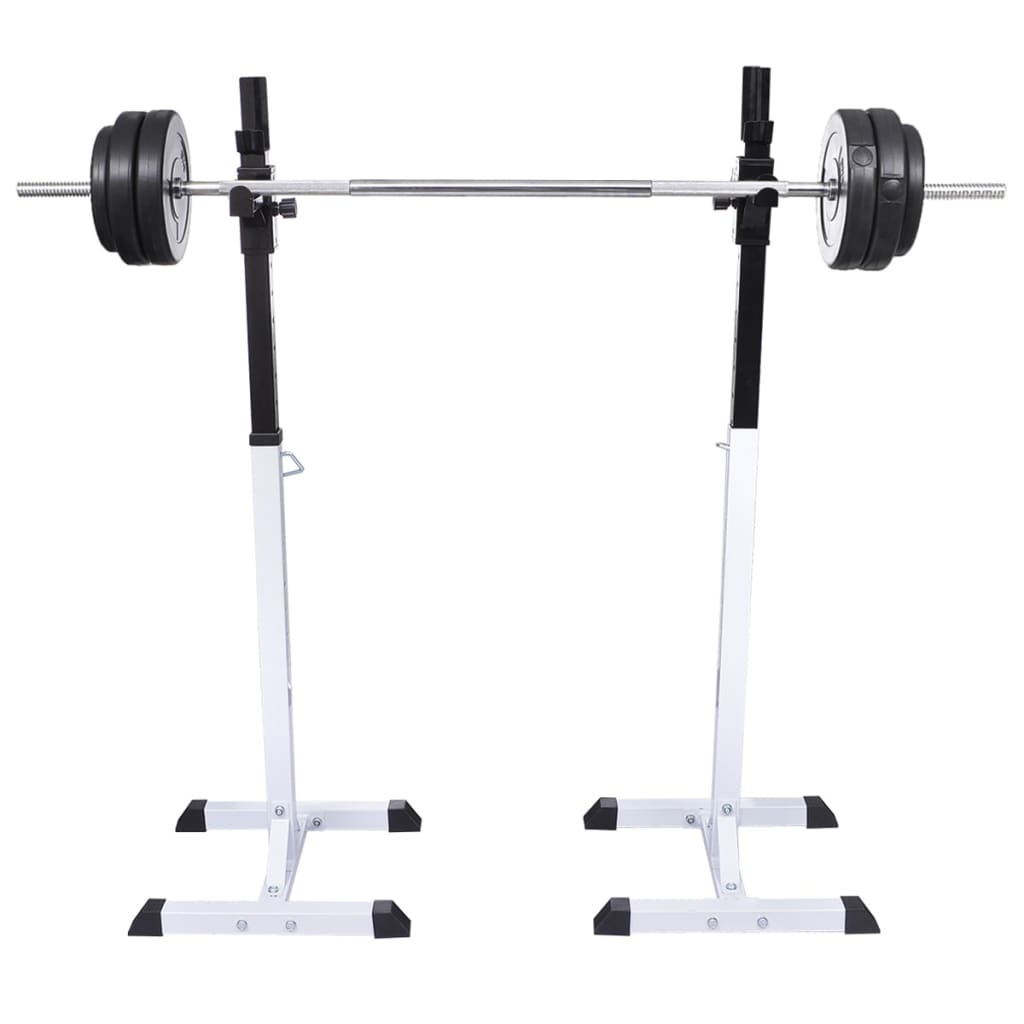 Vidaxl Halter Squatrek con set di Halter 60,5 kg