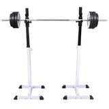 Vidaxl Halter Squatrek con set di Halter 60,5 kg