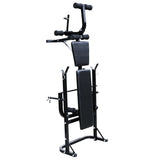 Vidaxl Weightsbank avec rack de poids et haltère ensemble 30,5 kg