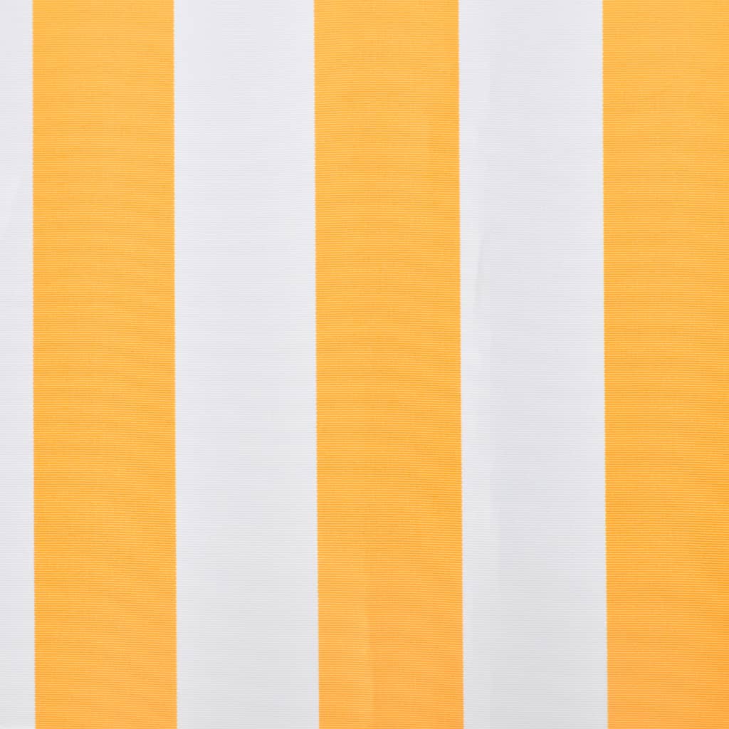 VidaXL Laifeldoek 500x300 cm Canvas orange and white