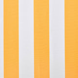 VidaXL Laifeldoek 500x300 cm Canvas orange and white