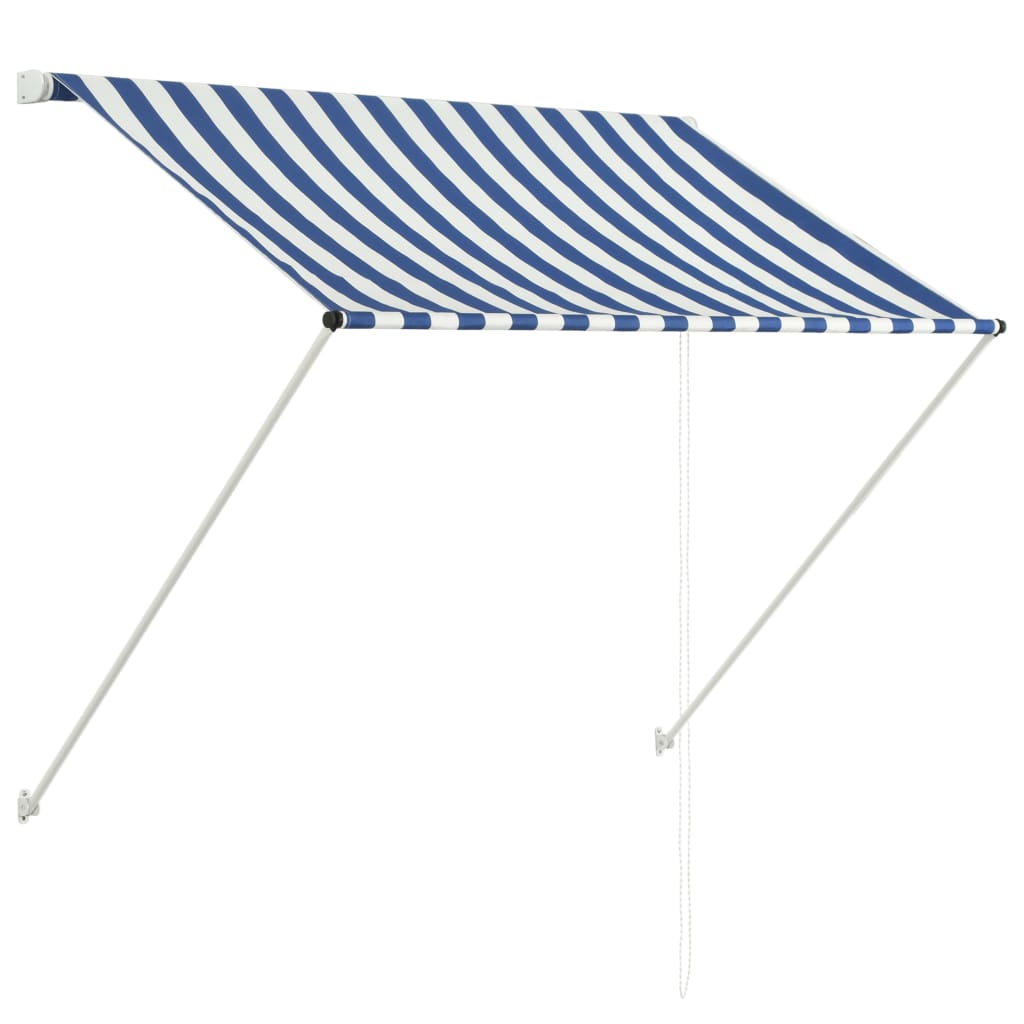 Vidaxl Laifel estendibile 150x150 cm blu e bianco