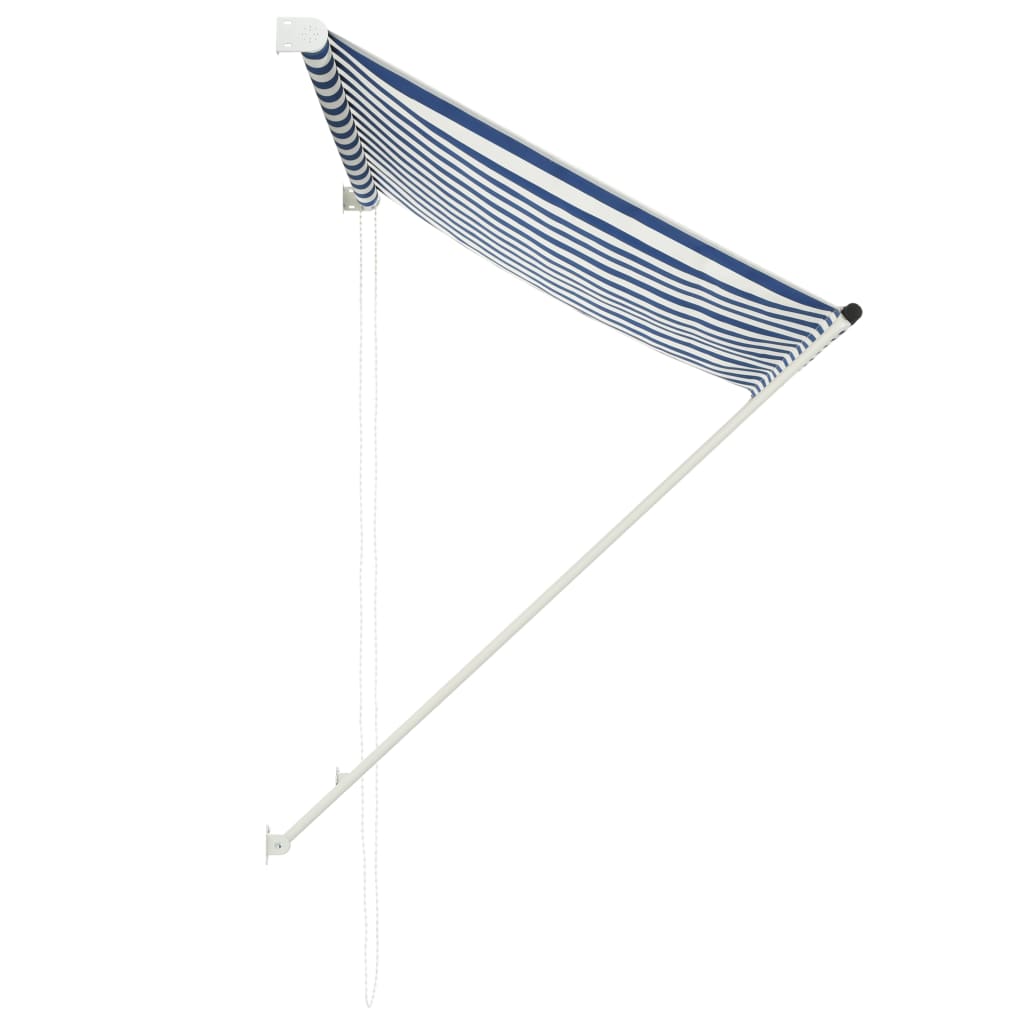 Vidaxl Laifel estendibile 150x150 cm blu e bianco