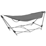 Hammock Vidaxl con grigio standard pieghevole