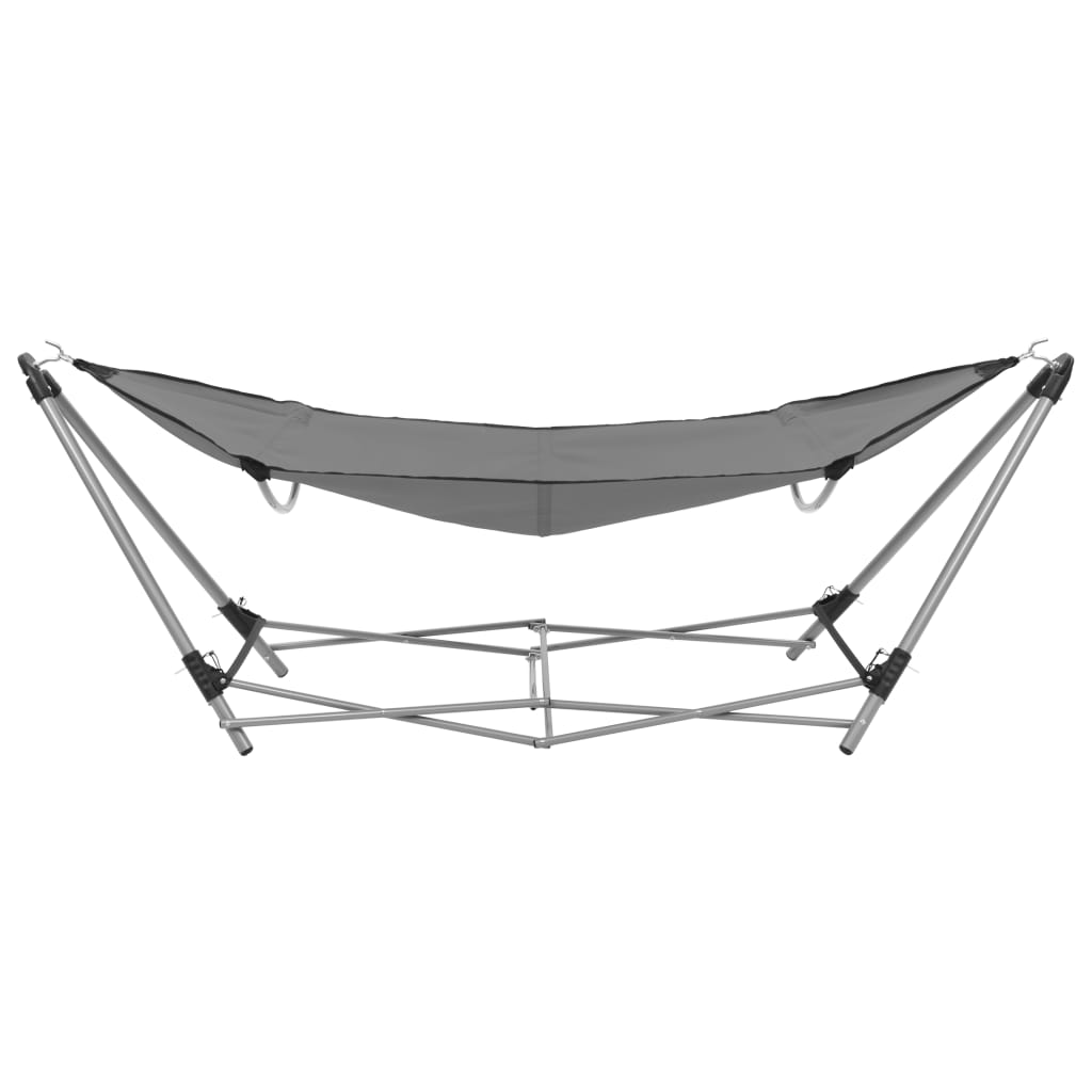 Hammock Vidaxl con grigio standard pieghevole