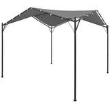 Vidaxl arbor 4x4 m antracit