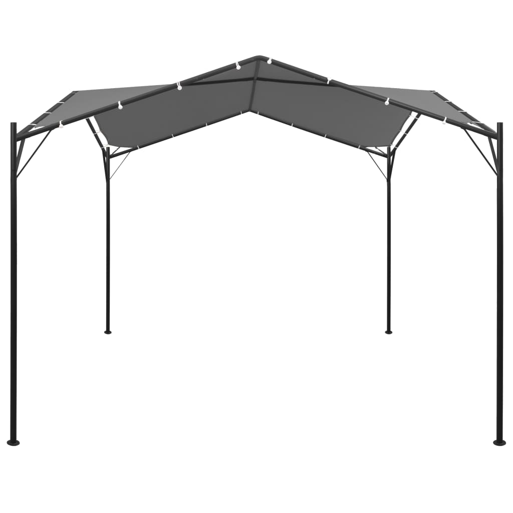 Vidaxl arbor 4x4 m antracit