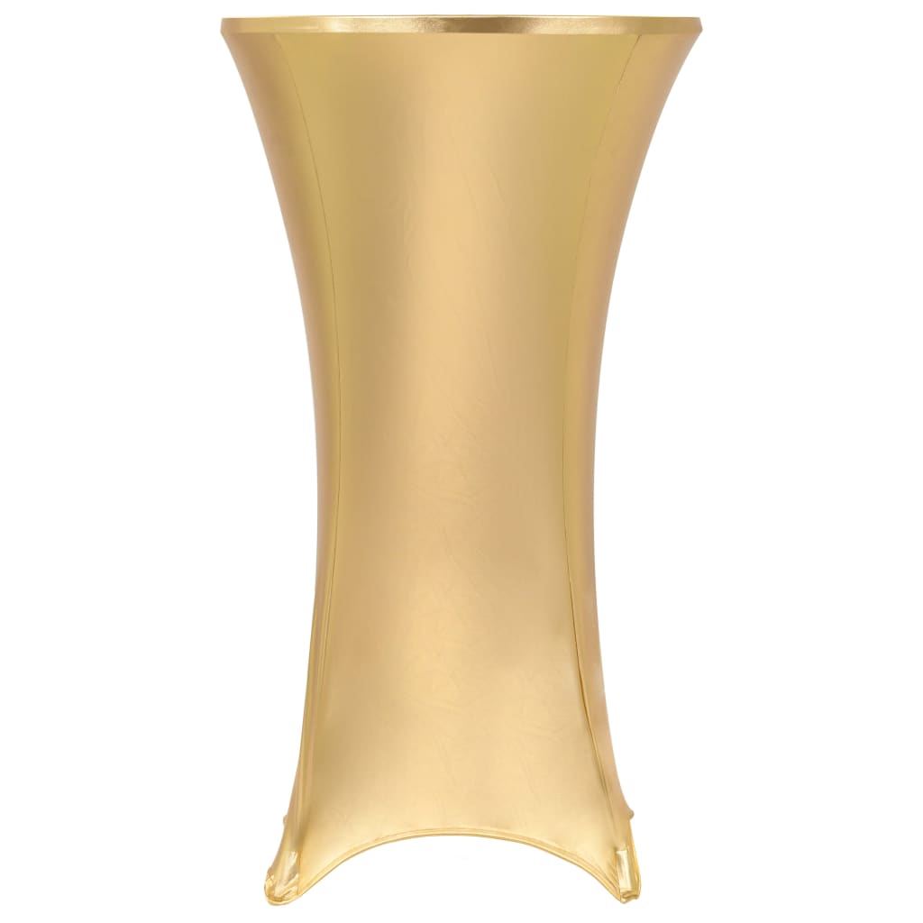 VIDAXL 2 ST TABELLE DRECKEN DEM 80 CM GOLD