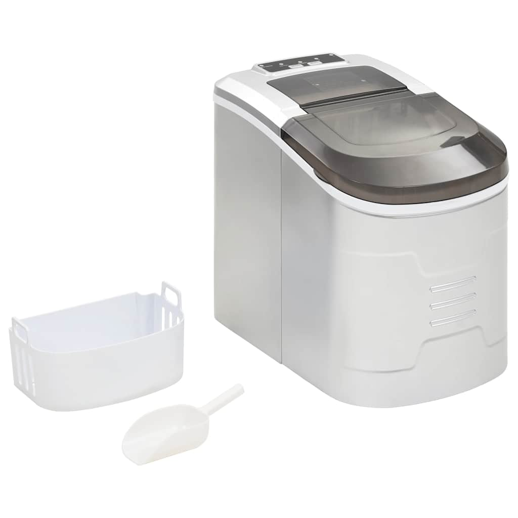 Vidaxl Ice Cube Machine 2,4 L 15 kg 24 timer