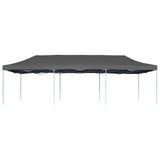 Vidaxl folding tent pop-up 3x9 m anthracite