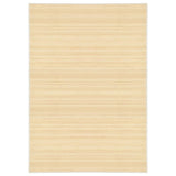 Carpet Vidaxl 120x180 cm Bamboo Naturale