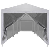 Vidaxl Party Tent med 8 netting sidevegger 9x3 m