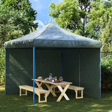 Vidaxl Tent Walls 2 ST avec fermeture éclair et vert