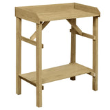 Vidaxl Botto Tabella 75x40x90 cm Pine impregnato