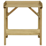 Vidaxl Botto Tabella 75x40x90 cm Pine impregnato