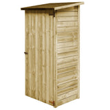 Vidaxl Tool huet 88x76x175 cm imprägnéiert Pine Holz