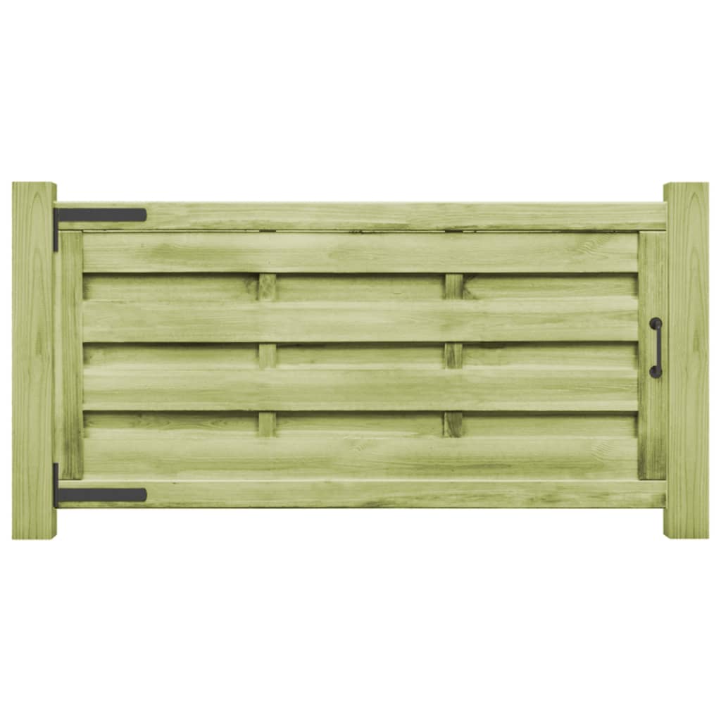 Porte Vidaxl 2 ST 150x75 cm Penna impregnata verde