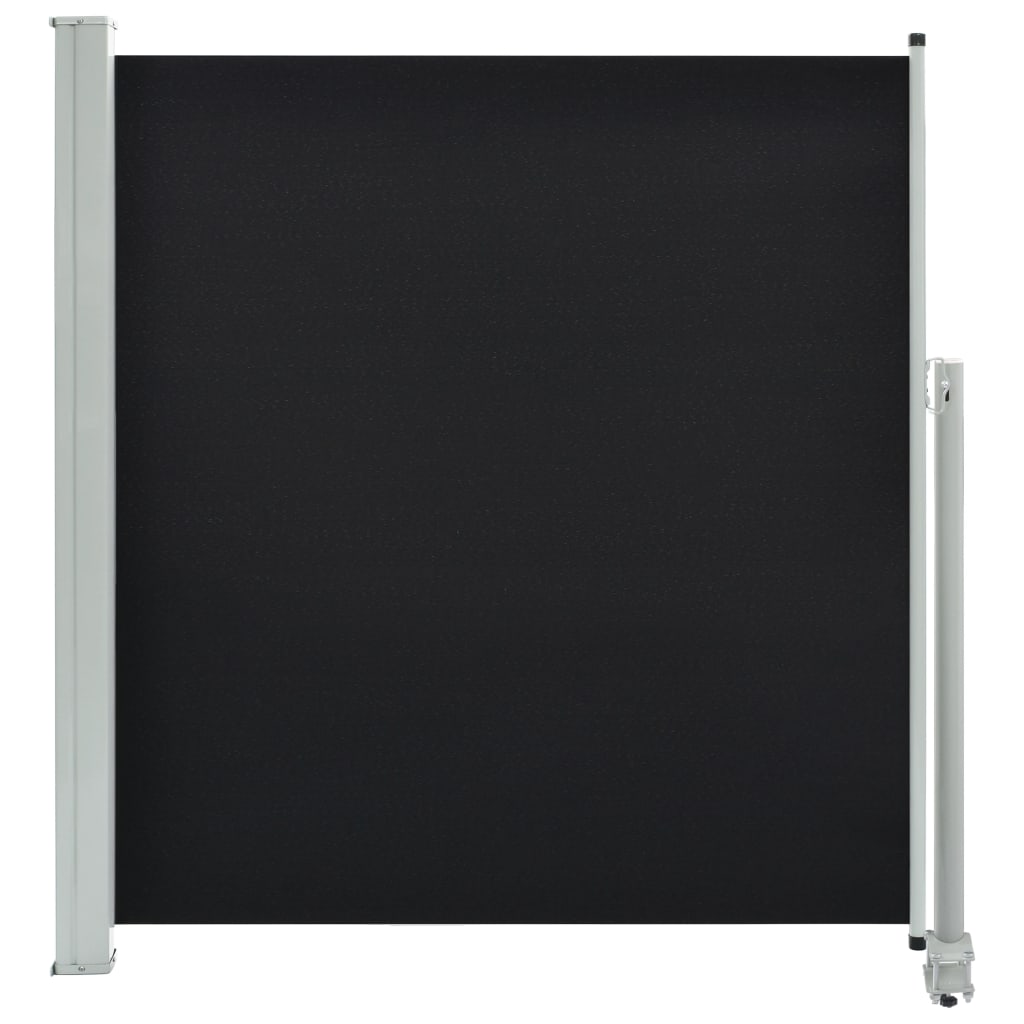 Écran de jardin vidaxl extensible 140x300 cm noir