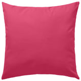 VidaXL Buitenkussens 60x60 cm roze 2 st