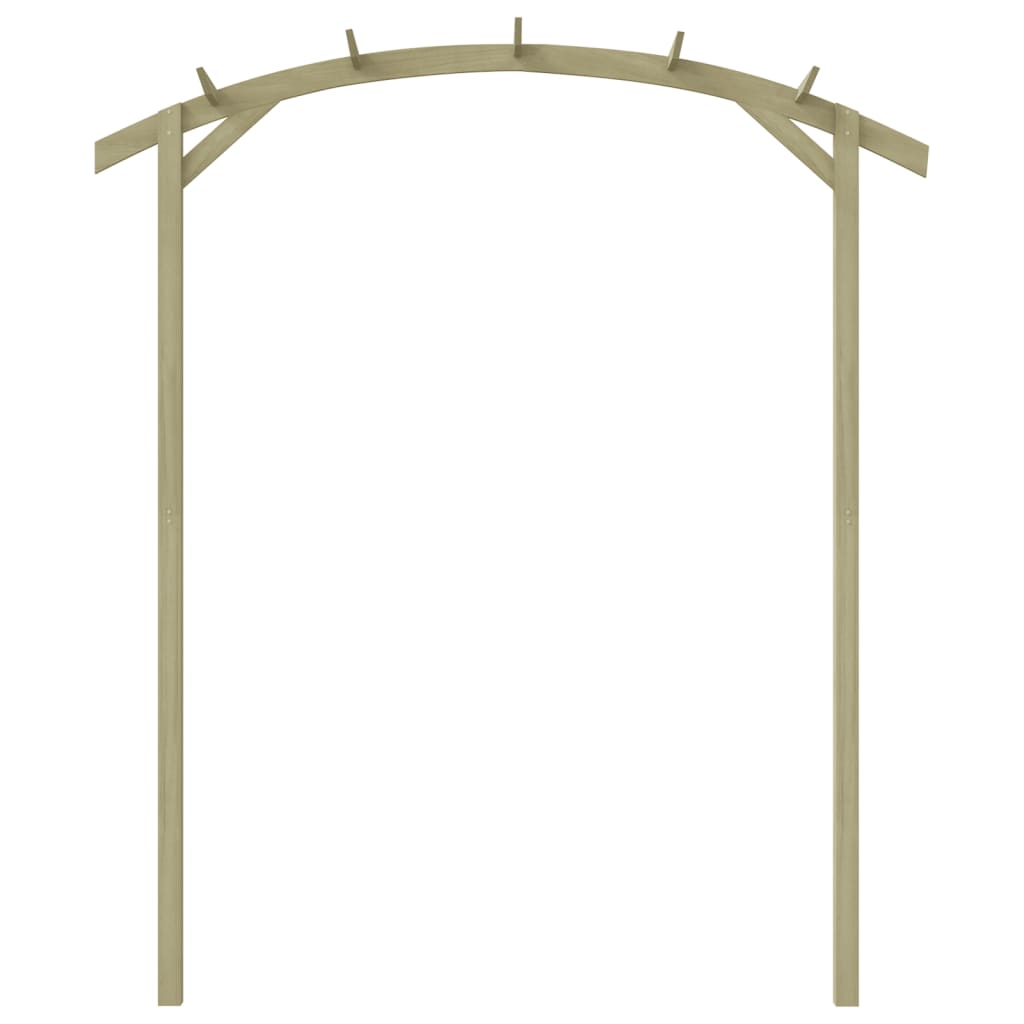 Vidaxl pergola 180x210x40 cm impregnirani borov