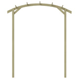 Vidaxl pergola 180x210x40 cm impregnirani borov