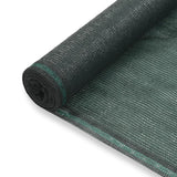 Écran de tennis Vidaxl 1,2x50 m Green HDPE