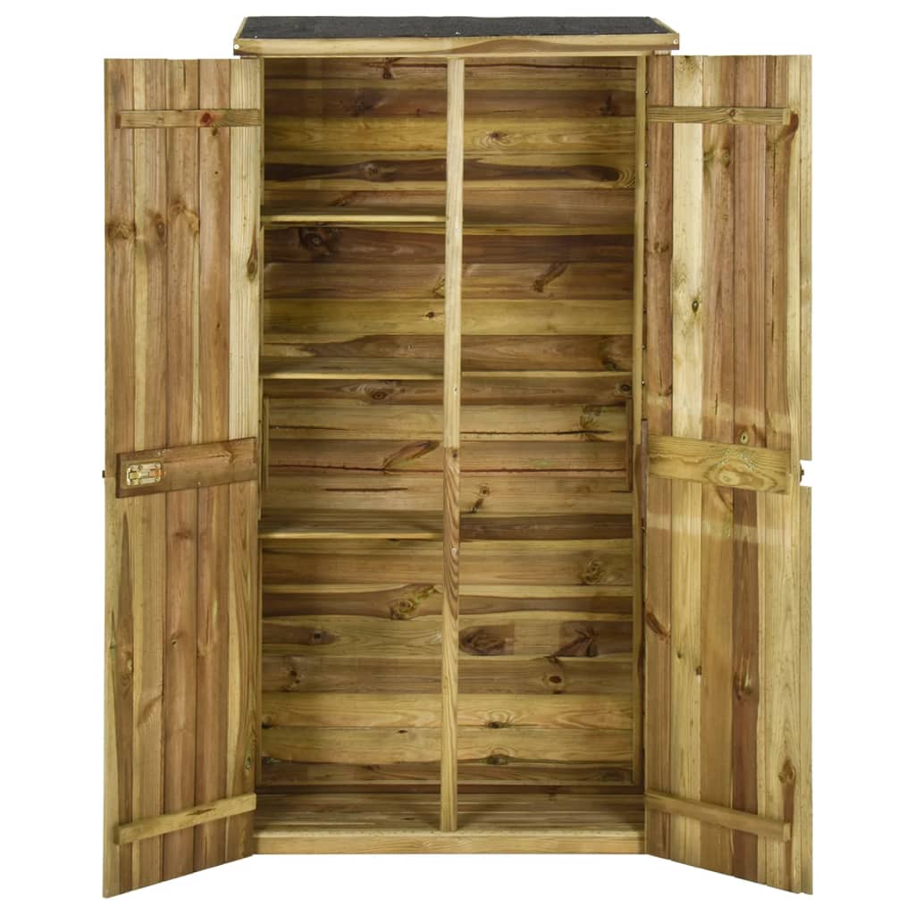 Vidaxl Garden Shed 85x48x177 cm fyrretræ