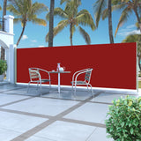 Parabrisas Vidaxl extensible 160x500 cm rojo