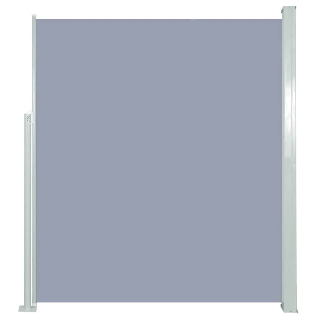 VidaXL Windshield Extendable 160x500 cm Gray