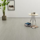 Vidaxl Floorboards Self -adhesive 4.46 m² 3 mm PVC light gray