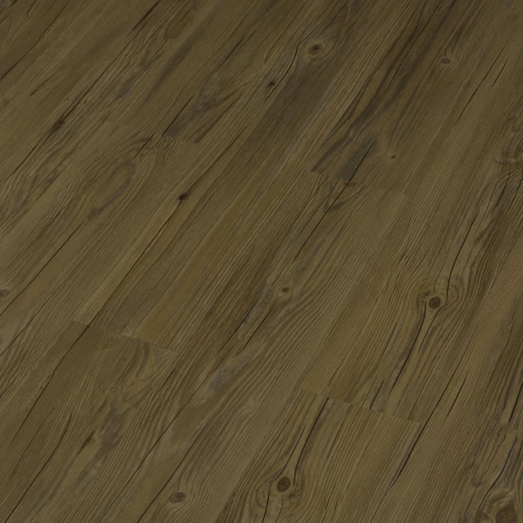 Vidaxl Floorboards Selvlavt 4,46 m² 3 mm PVC Brown