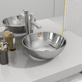 Vidaxl Washbasin 28x10 cm keramické stříbrné barvy