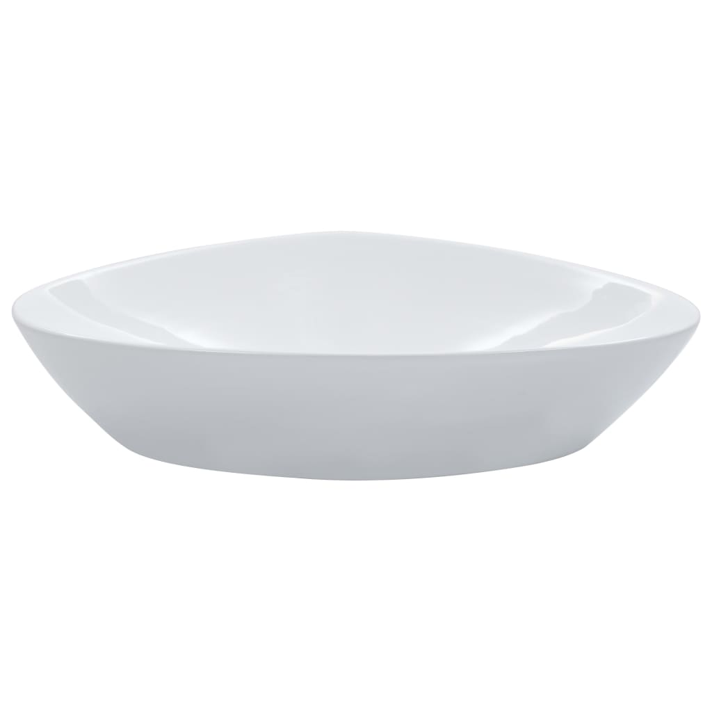 Vidaxl Washbasin 58.5x39x14 cm keramisk hvid