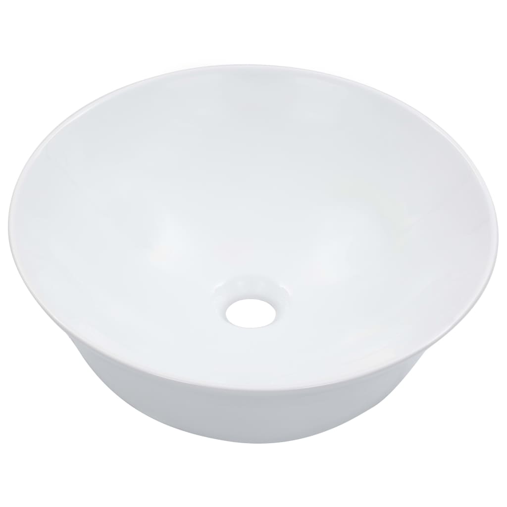 Vidaxl Washbasin 41x12,5 cm en céramique blanc