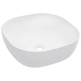 Vidaxl Washbasin 42,5x42,5x14,5 cm keramická bílá