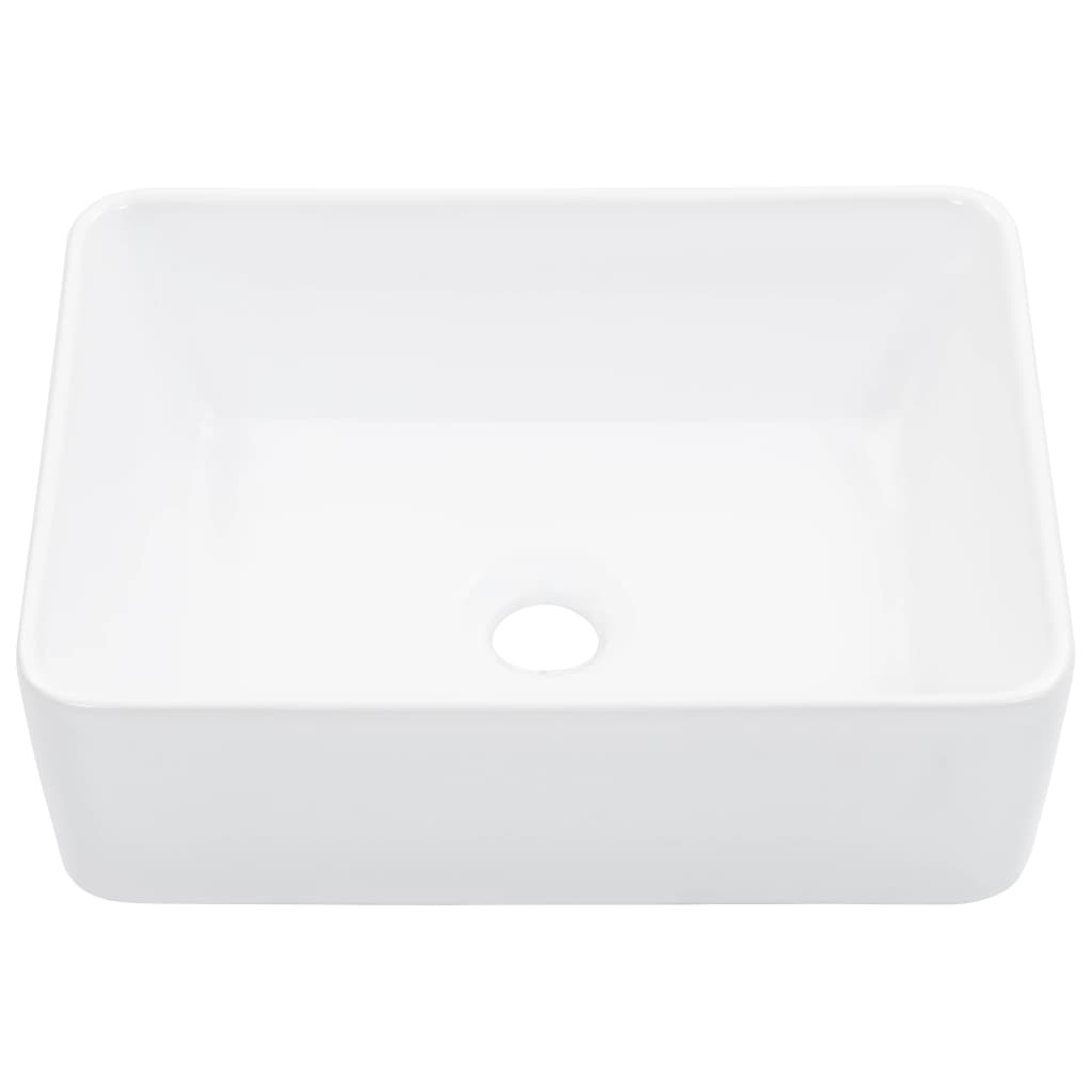 VidaXL Washbasin 40x30x13 cm Ceramic White