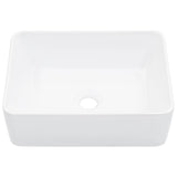 VidaXL Washbasin 40x30x13 cm Ceramic White