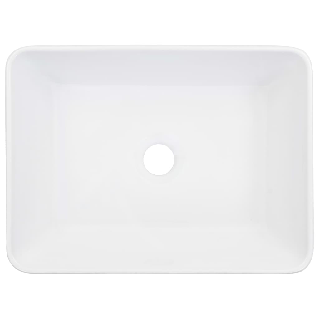 VidaXL Washbasin 40x30x13 cm Ceramic White