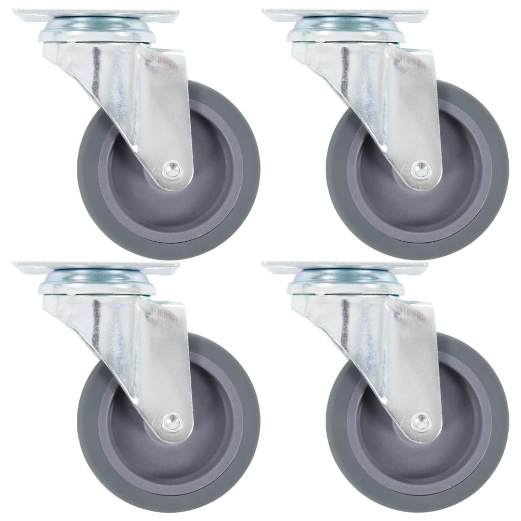 VidaXL swivel wheels 4 st 75 mm