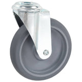 Vidaxl swivel wheels with bolt holes 4 st 125 mm