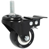 Vidaxl Swivel Wheels med bremser 4 St 50 mm