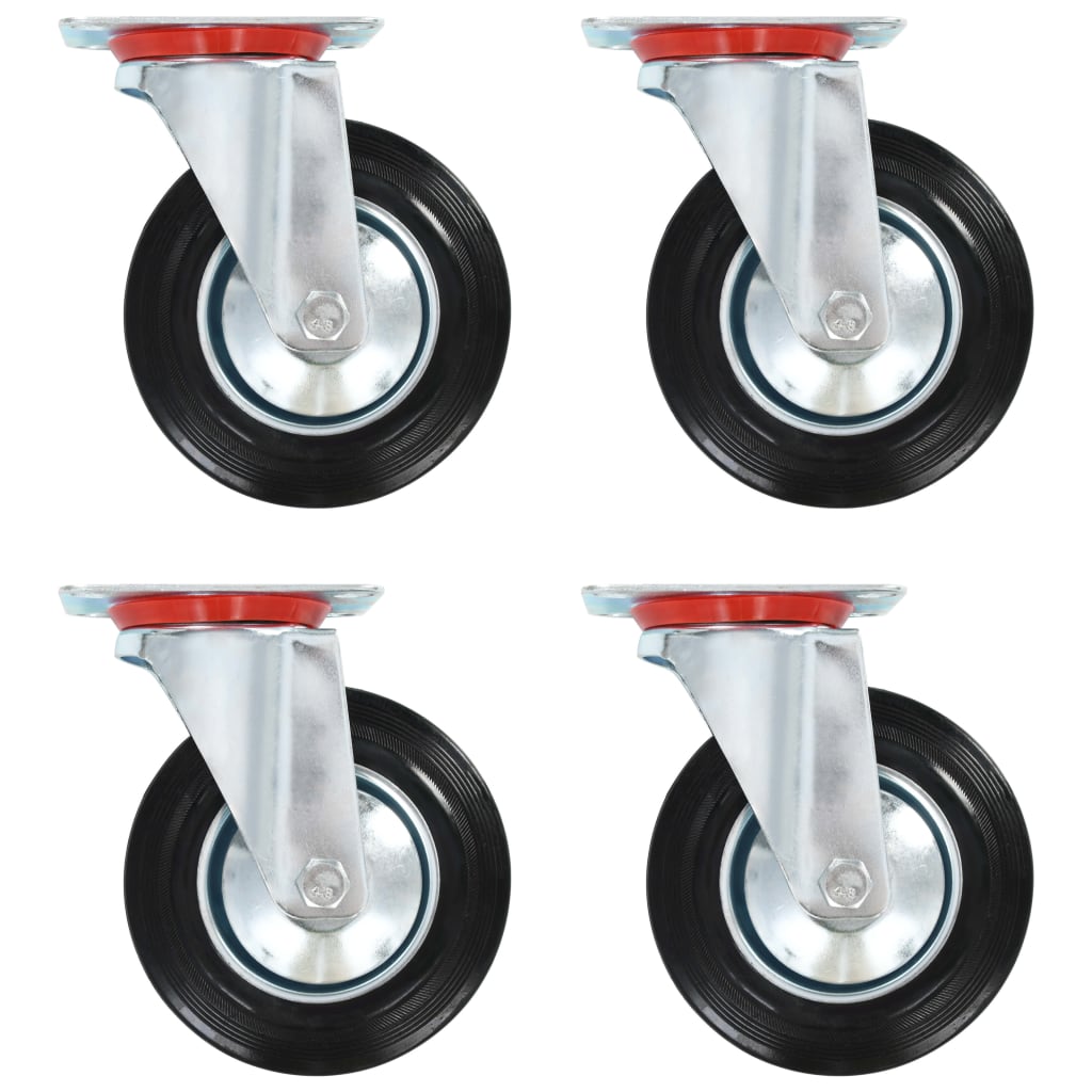 Vidaxl Swivel Wheels 4 st 160 mm