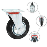 Vidaxl Swivel Wheels 4 st 160 mm