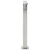 Vidaxl garden water column square 95 cm stainless steel