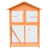 Vidaxl Bird Cage 125.5x59.5x164 CM Pine Pine Pine Madera