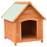 Vidaxl dog loft 72x85x82 cm solid pine pine pine wood